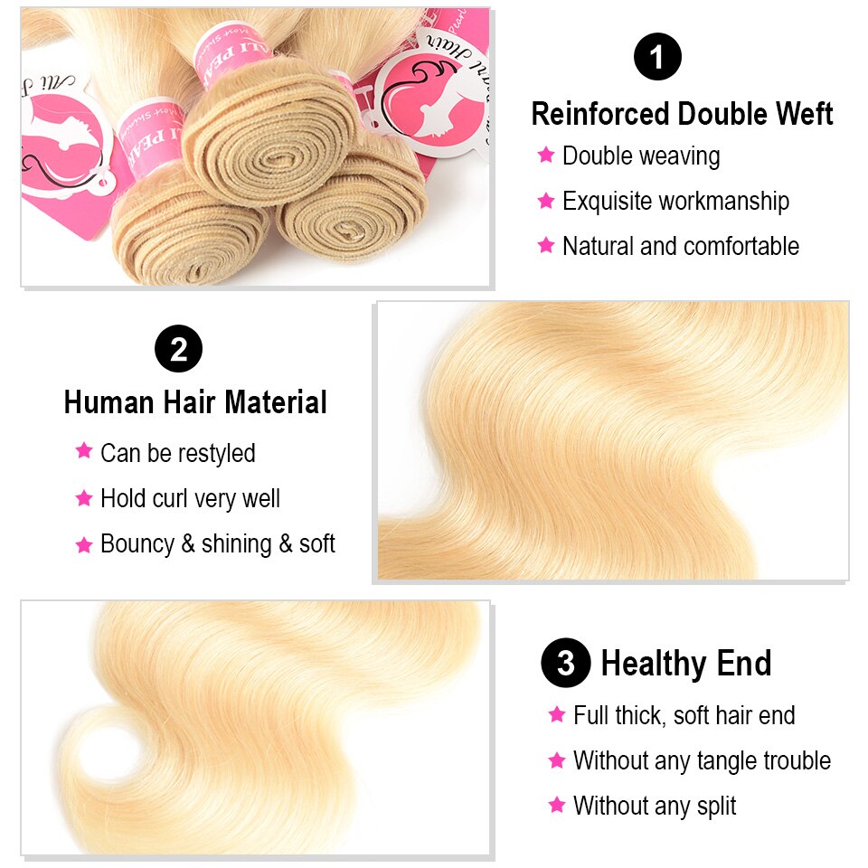 Blonde Body Wave Hair Wig