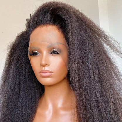 Synthetic Pre Plucked Hair wig