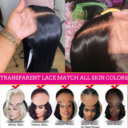 Brazilian Transparent Lace Closure Wigs