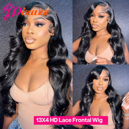 100% Human Transparent Lace Front Wig