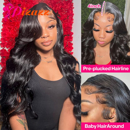 100% Human Transparent Lace Front Wig