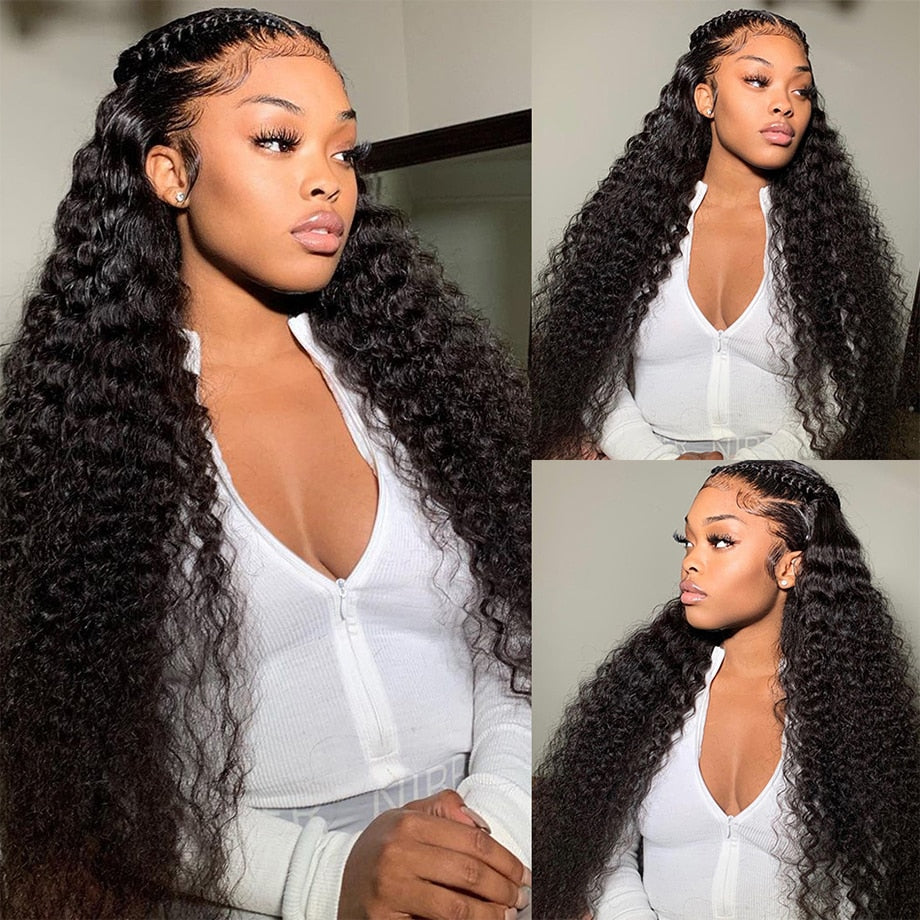 Deep Wave Lace Frontal Wig