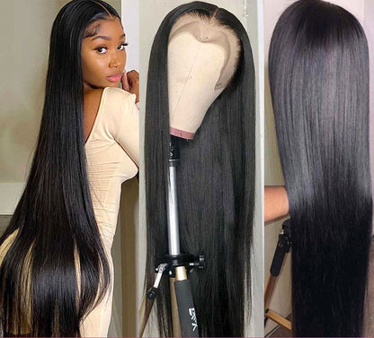 Brazilian Transparent Lace Closure Wigs