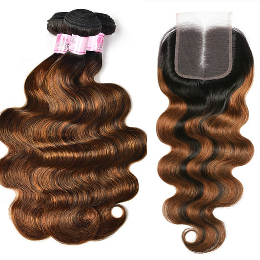 Body Wave Hair Bundle With Closure