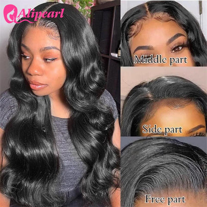 Synthetic Body Wave Hair wig