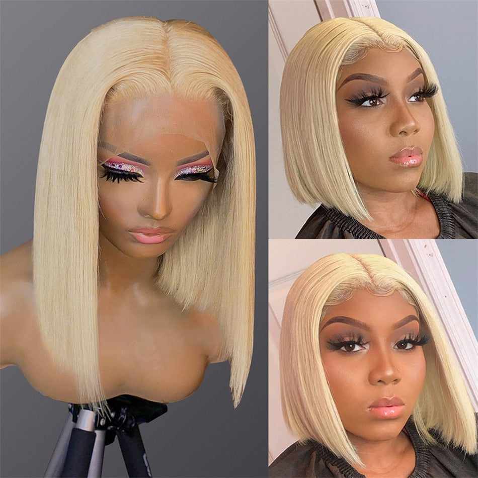 Blonde Lace Frontal Human Hair Wig