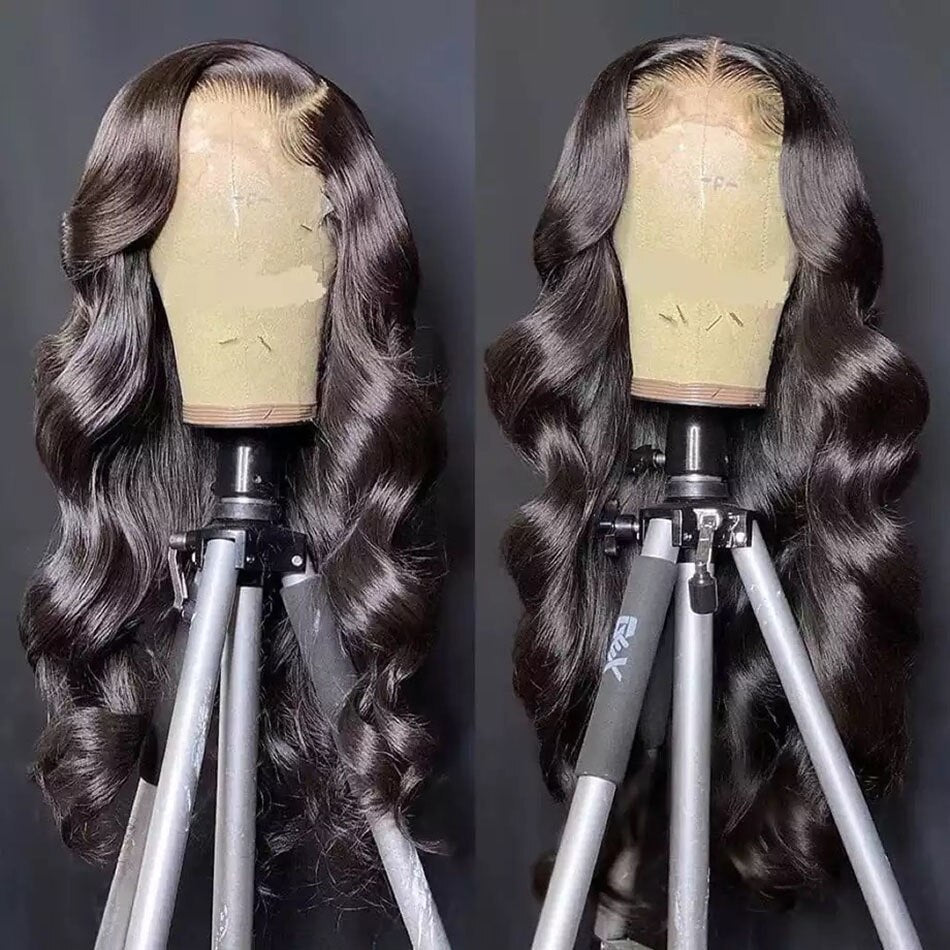 Synthetic Pre Plucked Hair Wig