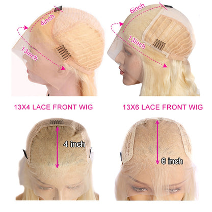 Blonde Lace Frontal Human Hair Wig