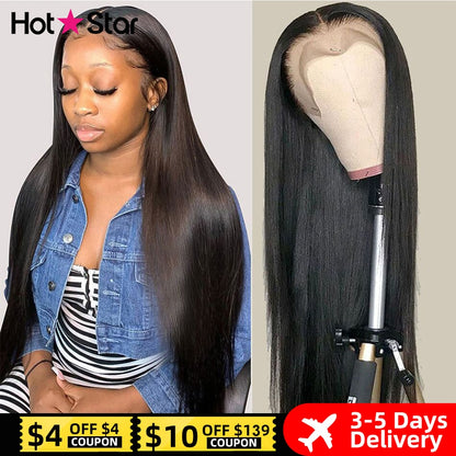 Synthetic Black Lace Hair Wig